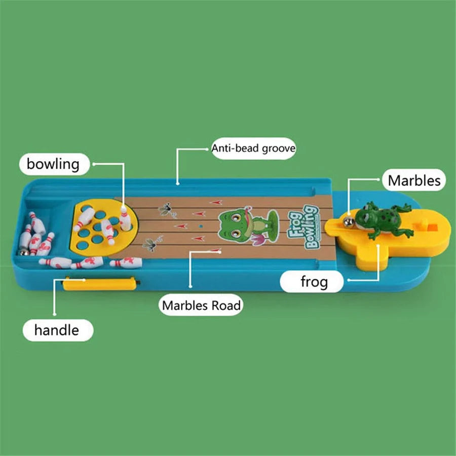 Frog Bowling - Grodbowling I Förbättra din motorik