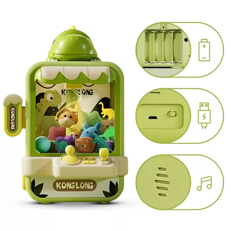 Magic Mini Claw Machine - Lek och fånga - Klomaskin för leksaker