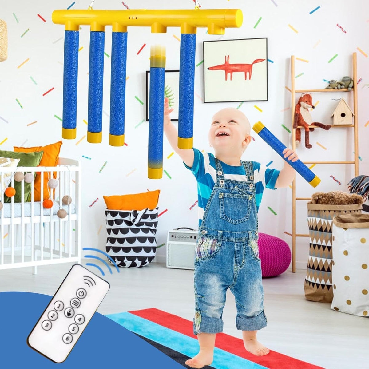 Fallande Pinnar Spel Reaktionsträning Leksak