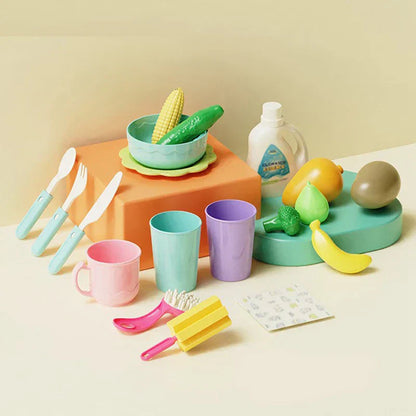 Children Kitchen – Roligt och lärorikt i vatten – 2-i-1 lekbänk